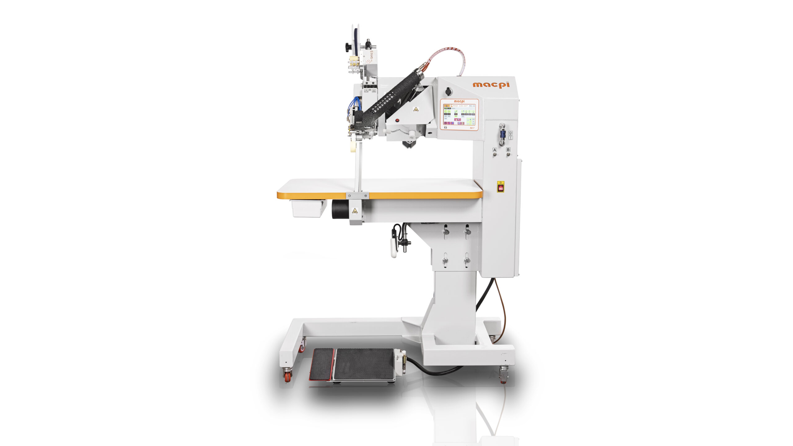 Watch the new video of our 336.59T seam sealing machine
